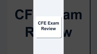 CFE Exam Review Verified Questions and Answers — Expert Verified#certifiedfraudexaminer