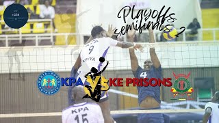 Dockers Raid the Prisons|Volleyball Semifinal Playoff|KPA 3 Prisons🇰🇪0 #volleyball #spike #leon #vnl