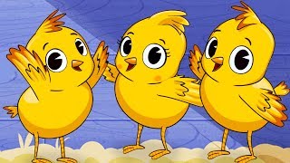 The Little Chicks | Kid Song | Clap clap kids by Clap clap kids - Nursery rhymes and stories 232,750 views 4 years ago 1 minute, 45 seconds