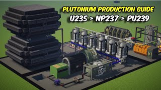 Plutonium Production Guide for HBMs NTM : Uranium - Neptunium Fuel Depletion and Processing