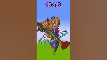 Minecraft: Rate pixel art with Chip n’ Dale from 1 to 10 #shorts