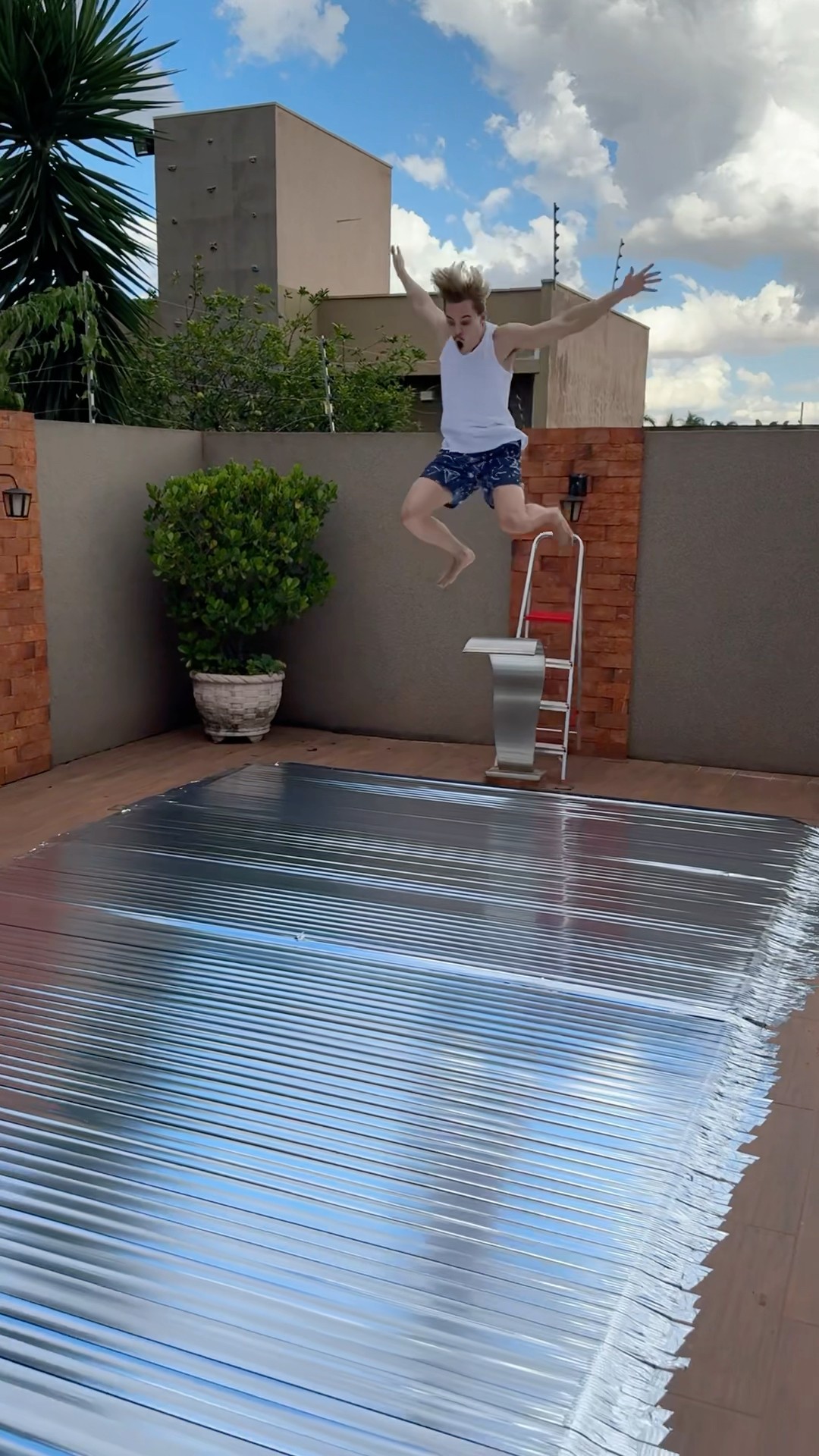 Will the METAL Tape Hold My Jump?? #shorts