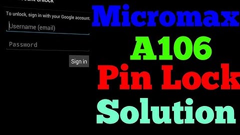 How to Hard Reset Micromax A106 Unite 2|Remove Pattern Lock|Gmail Password| pin lock removed