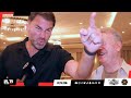 You will f slap me   eddie hearn  frank warren go at it debate aj v fury usyk rematch 5v5