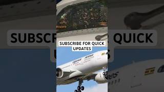 Bird strike cracks windscreen of Uganda airlines aircraft amidst flight