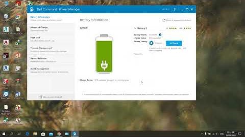 Hướng dẫn bettery settings trên dell i5 năm 2024