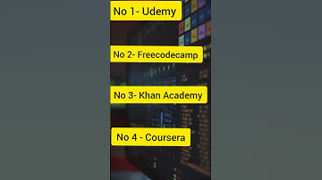 TOP 5 FREE WEBSITES TO LEARN CODING  || #shorts #udemy #youtubeshorts  #youtubeshorts #viral