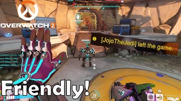 Match turned friendly! - Overwatch 2 - Competitive Open Queue - 11.06.2023 (Season 4)