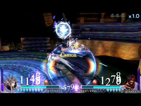 Final Fantasy Dissidia - The Emperor vs Jecht
