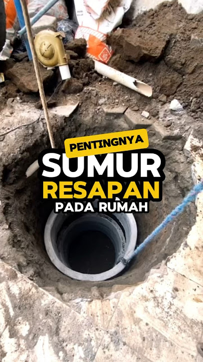 Pentingnya Membuat Sumur Resapan Pada Area Rumah #shorts