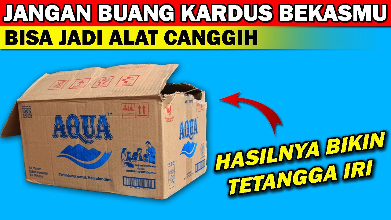 SETELAH NONTON PASTI SEMUA TIDAK BUANG KARDUS BEKAS LAGI !!