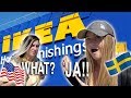 Speaking ONLY SWEDISH to AMERICAN FRIEND at IKEA!