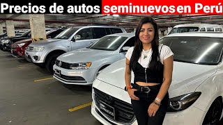 Precios de autos seminuevos en Perú / El Datazo