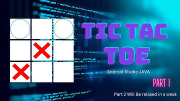Tic Tac Toe Game Online | Android Studio | Java | Part 1