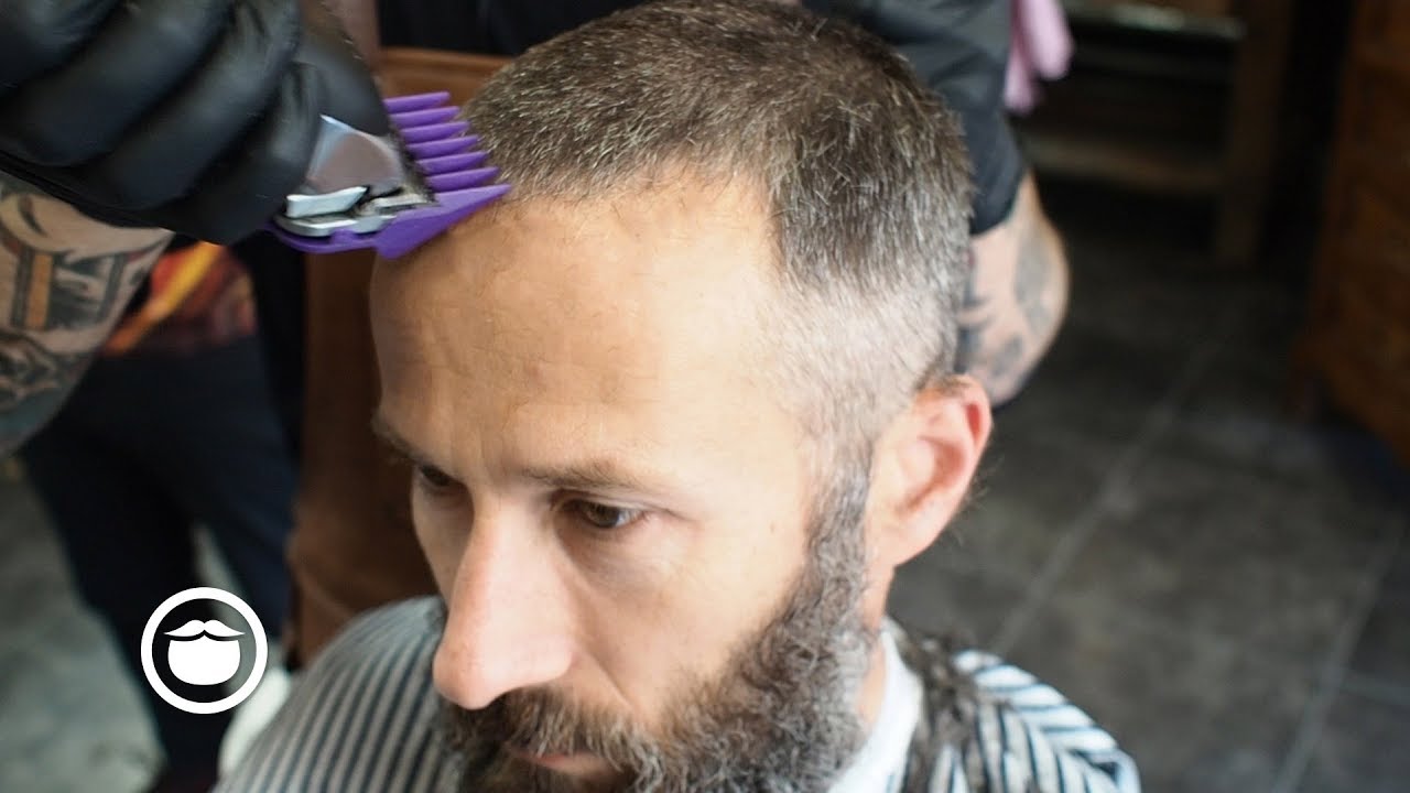 Buzz Cut and Beard Trim - YouTube