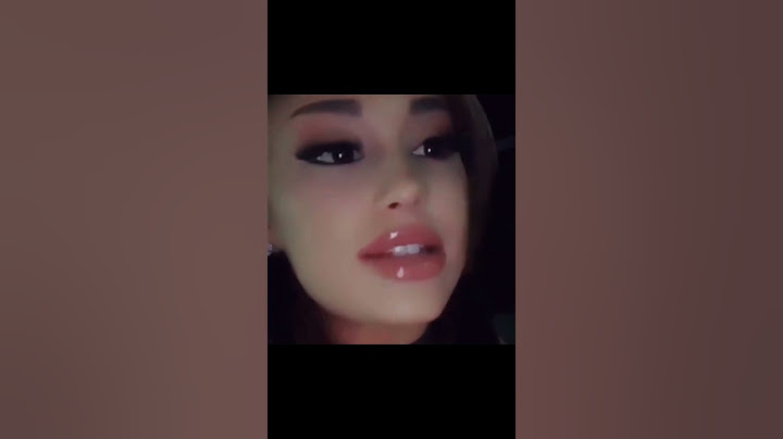 Ariana Grande's real voice 👀