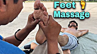 ASMR Pain-Relieving Leg & Foot Massage Techniques You Need 😴