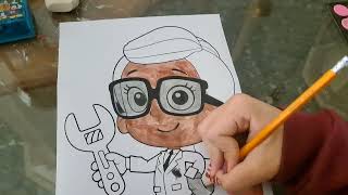 Bubble guppies molly secret spy coloring pages