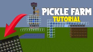 How To Build THE BEST Sea Pickle Farm (with storage system)