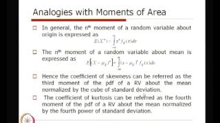 Mod-01 Lec-09 Further Descriptors of Random Variables