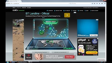 How to check internet speed windows xp?