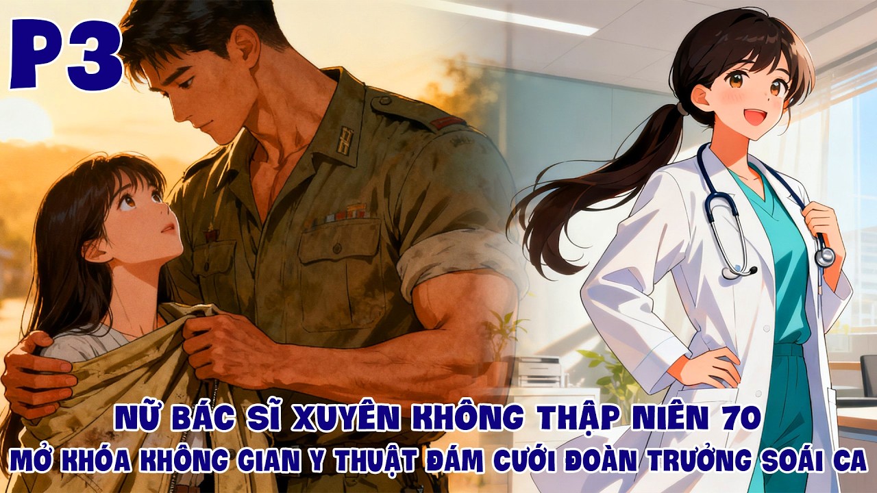 Nữ Bác Sĩ Xuyên Không Thập Niên 70 Mở Khóa Không Gian Y Thuật Cưới Đoàn Trưởng Soái Ca P3