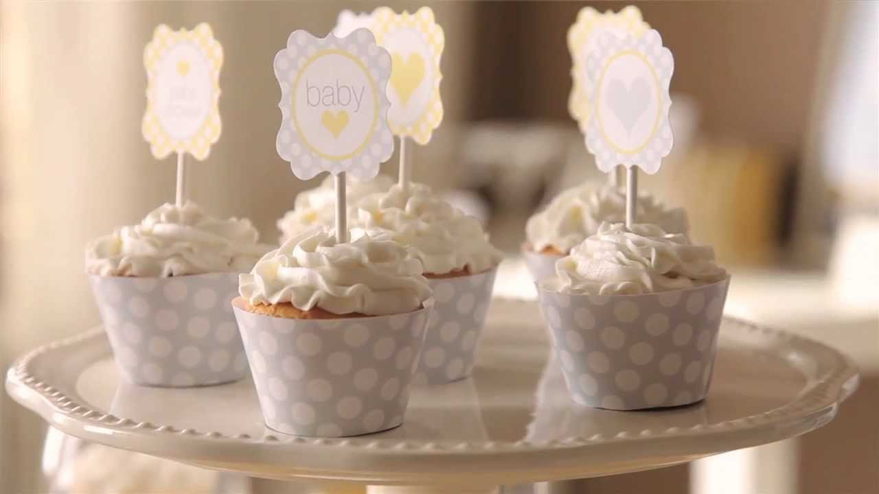 Exceptional Pottery Barn Baby Shower Part - 4: How To: Cute Cupcake Dressings For A Sunshine Baby Shower | Pottery Barn Kids - YouTube