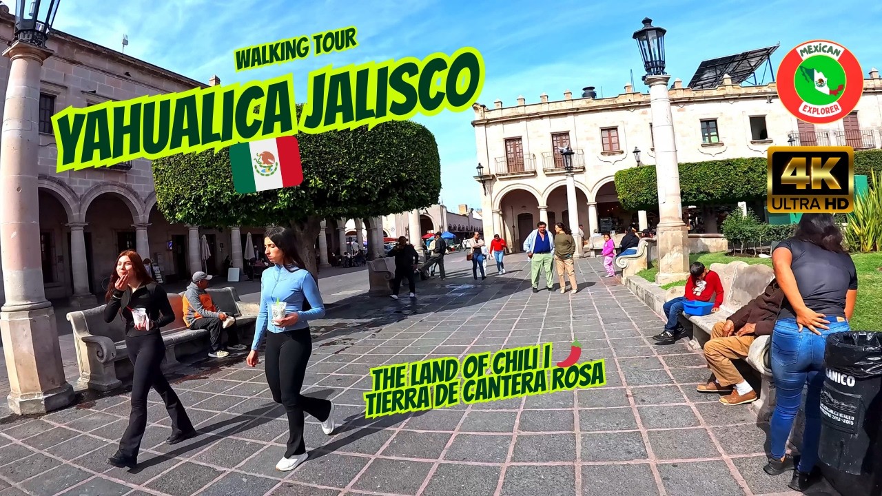 YAHUALICA, JALISCO 🇲🇽 The Land of Chili | Tierra de Cantera Rosa 4K
