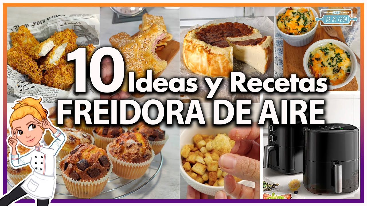 ✓ 10 AMAZING IDEAS and RECIPES for your AIR FRYER 🤩 AMAZING! 😱 