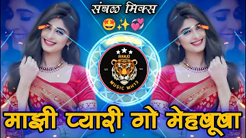 Majhi Pyari Go Mehbooba | Marthi Dj Song | Sambhal Mix | Halgi Style | Viral Reel | Banjo Music MH13