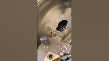 machining Grundfos pump part on Cazeneuve HB725 lathe #asmr #grundfos #pump #upgrade #steel #aesseal