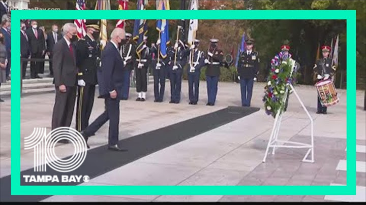 Biden salutes troops as 'spine of America' on Veterans Day