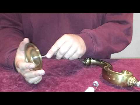 How to wire a chandelier arm / push wire lamp holder terminals