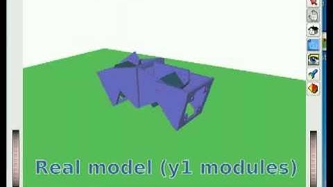 Locomotion of Minicube-I modular robot