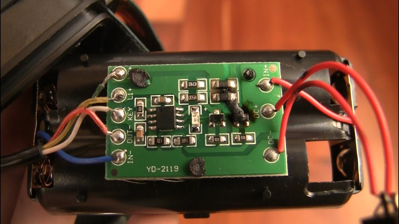 Boruit Cree XML T6 + R5 Headlight Problem - YouTube schematic wiring diagram 