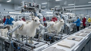 Inside the Modern Goat🐐Factory | How We Can Got Meat, Milk and Products From Goats Full Process