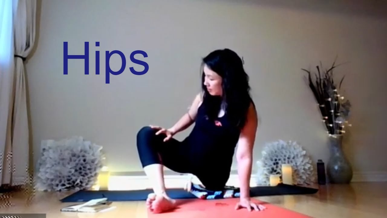 Yin Yoga 60 Minutes Live Class - Hips - YouTube