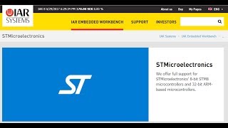 IAR IDE with STM32