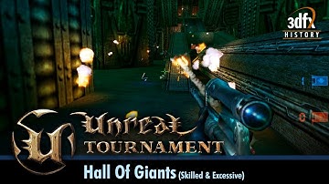 3dfx Voodoo 5 6000 AGP - Unreal Tournament -  CTF - Hall of Giants (Excessive) [Gameplay]
