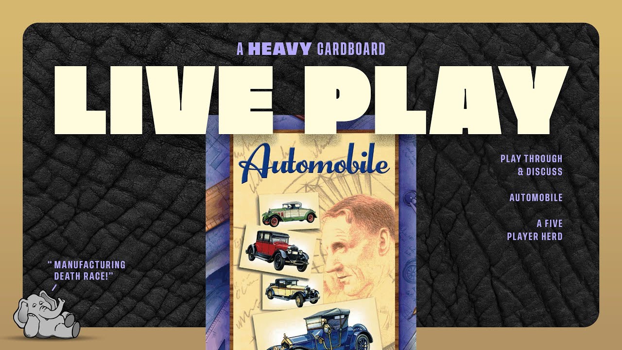 Automobile - 5p Play-through, & Roundtable Discussion by Heavy Cardboard