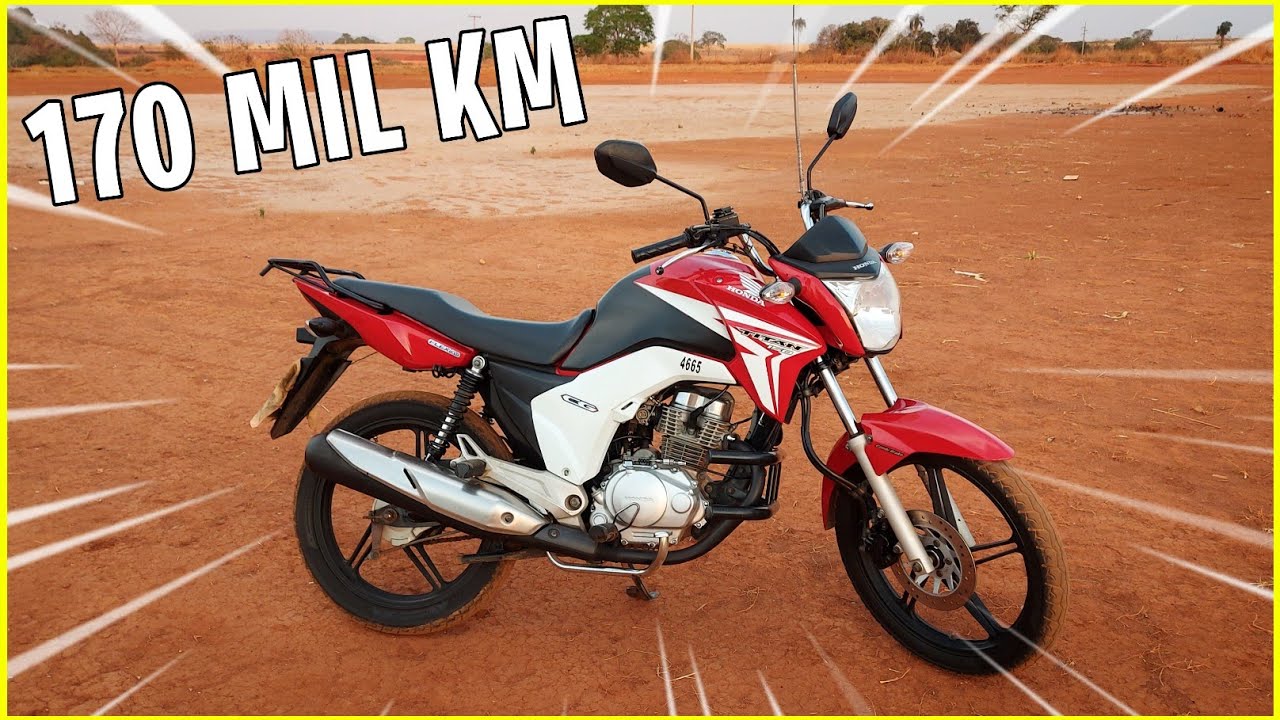 Titan 150 com 170 MIL km rodados - Ainda está boa? - YouTube