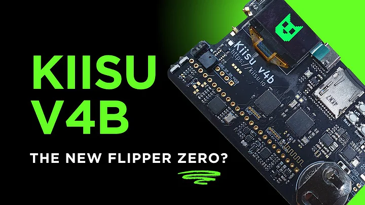 Flipper Zero Alternative: Kiisu v4b, the multi-functional, ultra portable hacking device