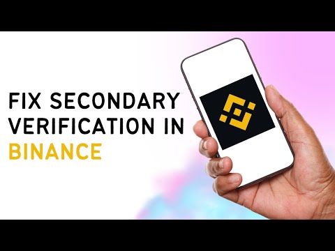 How To Fix Secondary Verification In Binance | Quick Tutorial