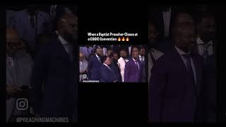 When a Baptist preach closes at a COGIC convention🔥🔥#baptistpreaching #church #praisebreak