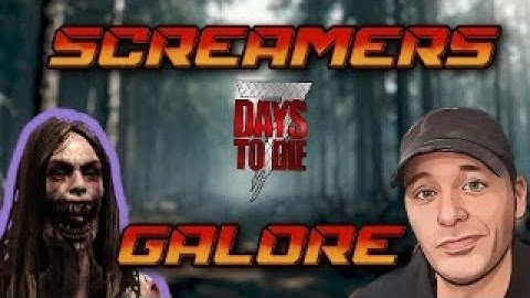 Screamers Galore! Trader Rekt Mission & Horde Base Construction ~ 7 Days to Die ~