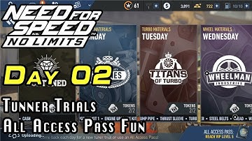 [Day - 02] NFS No Limits - Tuner Trials All Access Pass
