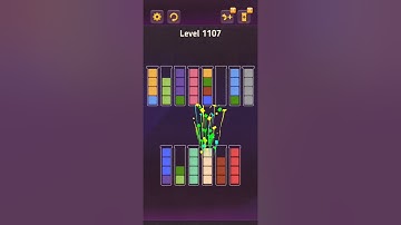 Block King - Sort Puzzle - Level 1101 to 1110 - All without adding columns