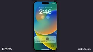 TIP: Using Live Activities in Drafts