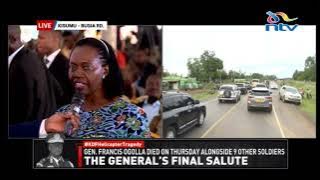 'Kenya failed General Francis Ogolla...': Martha Karua attends CDF's burial in Siaya