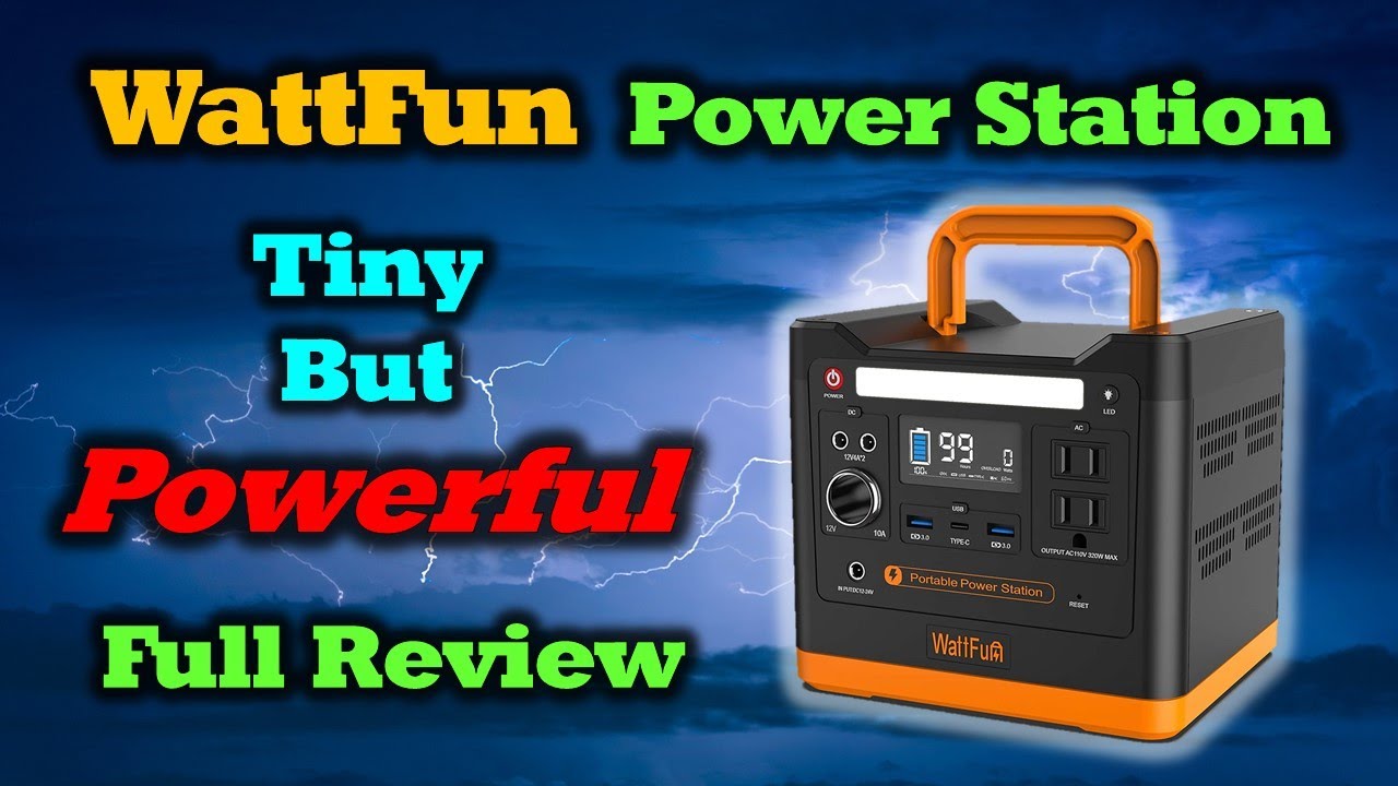 WattFun Power Station - Full Review and Unboxing - YouTube